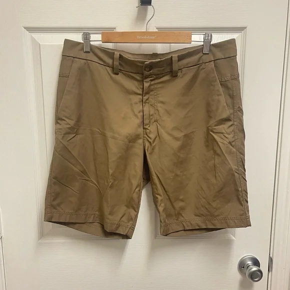 lululemon athletica Shorts Lululemon Dark Tan Khaki Shorts